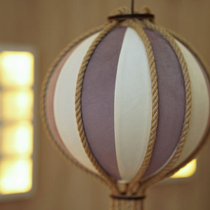 Декоративный воздушный шар MyMongolfier, пудра, 25 см